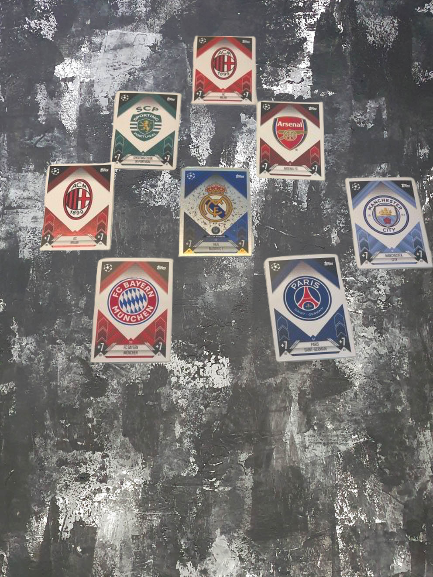 Random Soccer Logo Card