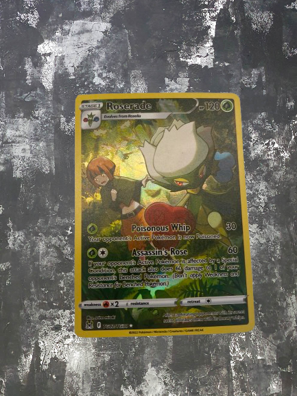 Ros3rade Green Glow Card